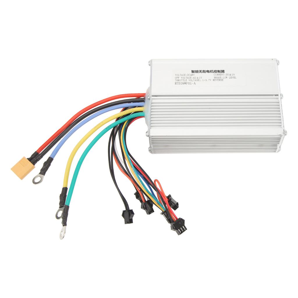 Electric Scooter Controller 48V 30A Aluminum Alloy Motor Controller Replacement Accessory for Kugoo M5 Folding Electric