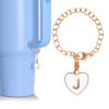 Mug Letter Charm Capital Letter Charm Water Mug Handle Charm Identification Decor Handle Pendant Mug Accessories for Cup