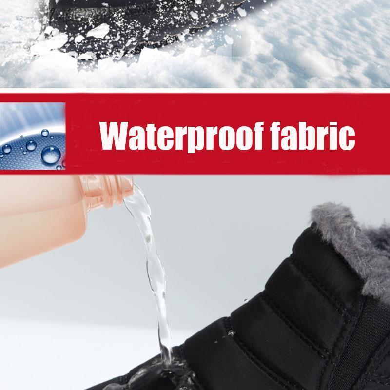 Winter Herren und Damen wasserdichte Schneestiefel rutschfeste warme Winterstiefel