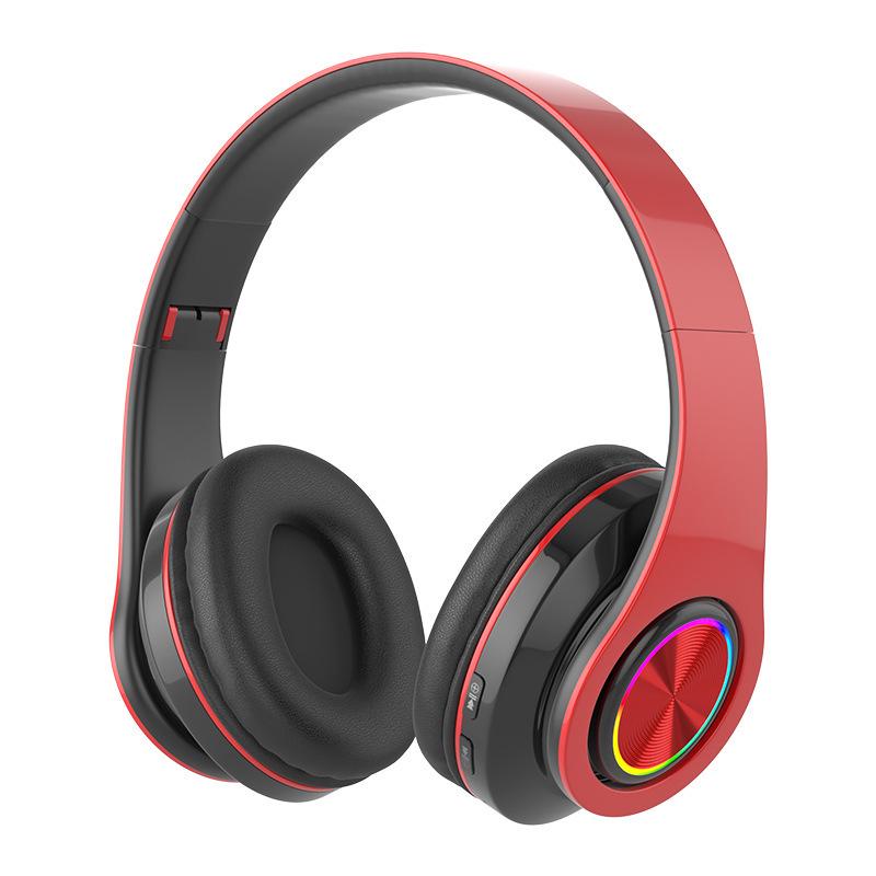 High-Bass Wireless Bluetooth Luminous Headset for Sports & Gaming