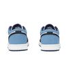 Jordan Air Jordan 1 Denim Huichao Cushioning, Wear Resistant Low Top Vintage Basketball Shoes Unisex Blue Black IH0648-141(Team1335-)