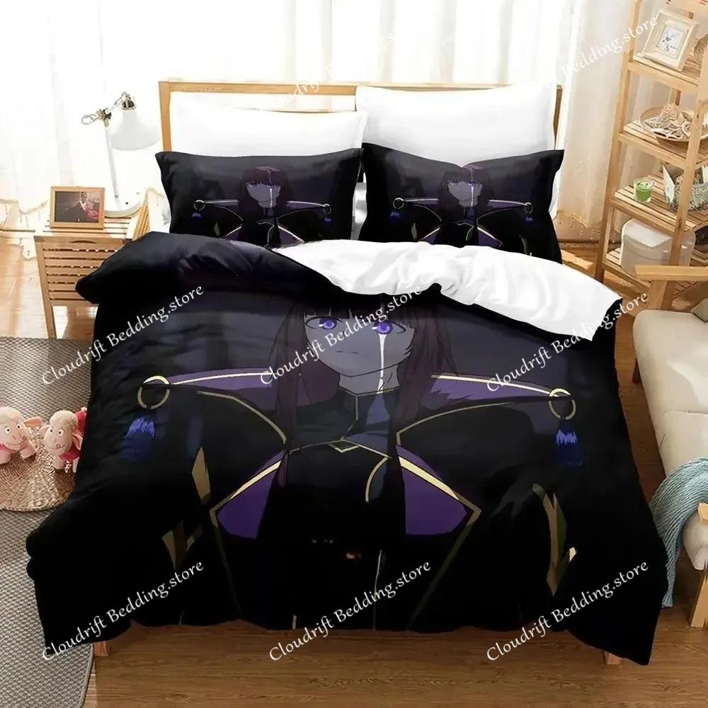 The Eminence in Shadow Cid Kagenou Bedding Set Cartoon Anime Adult Kid Bedroom Duvet Cover Sets 3D Kawaii Anime