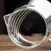 450ml 600ML Brewing Green Tea Glass Teapot with Crescent Scented Tea Filter Glass Tea Pot Kungfu Tea Maker