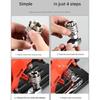 Adjustable Socket Wrench Compatible for 10mm-19mm Bolt Nut Size High Grade Steel for Longevity Efficient Workflows