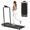 Akluer 520A-B Double-Sided Walking Pad with Handle, Manual Incline & Integrated Foot Massage
