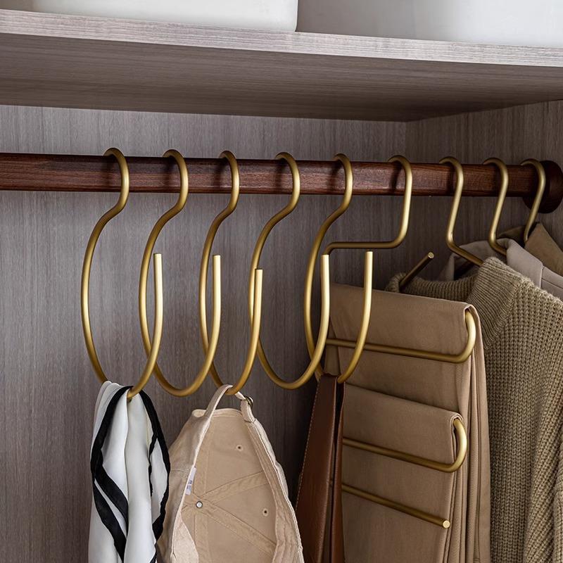 Ganci per cappelli da baseball, organizer per cappelli da baseball in alluminio, porta cappelli, portaoggetti per armadio, camera da letto, risparmio di spazio