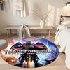 Transformers Round Carpet Suitable for Dining Room Game Room Foyer Kitchen Anti-slip Round Rug Office Home Decor