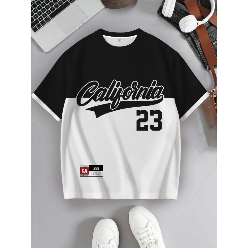 Men'S Casual Sports T-Shirt with a Print Design Featuring The Number 31