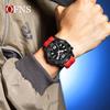 Oufanni Men's Rotating Bezel Quartz Watch - Waterproof, Douyin Style, High-Value with Single Calendar