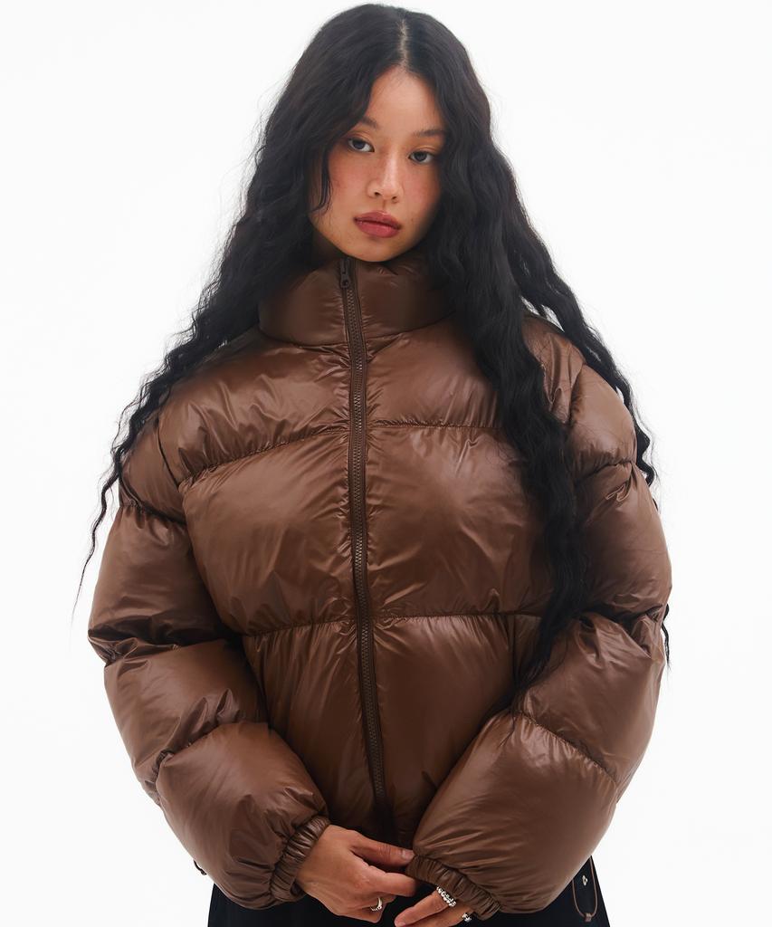 Ames-Worldwide Ames Crop Puffer Padding Brown