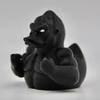 Black Gorilla Duck Figurine 3D Printed Muscle Orangutan Duck Statue Animal Sculpture Home Office Desktop Car Dashboard Decoration Ornament