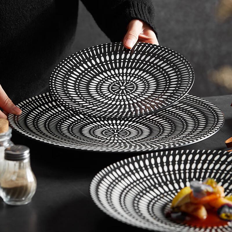 Nordic Luxury Bone China Dinner Plate