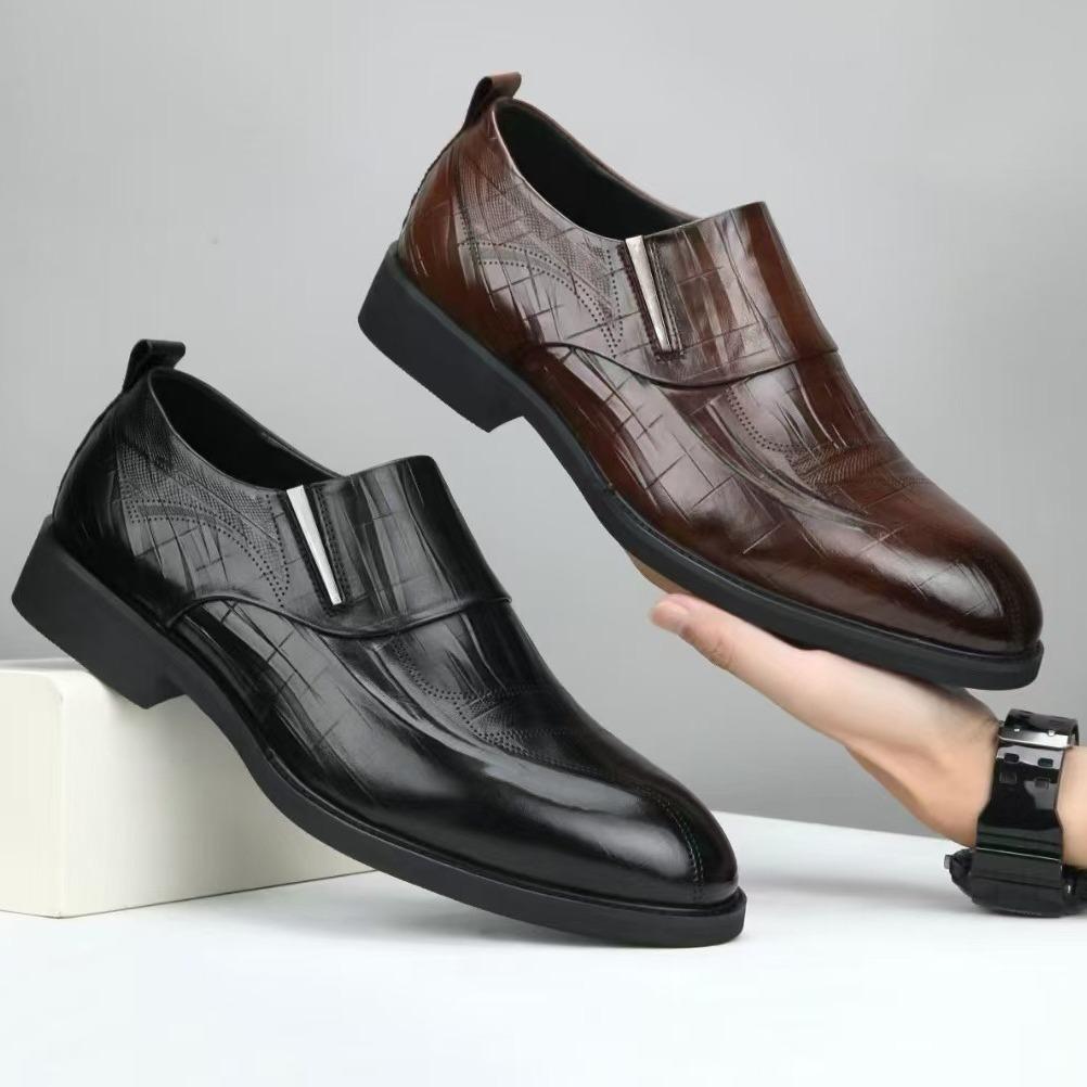 Мужские кожаные туфли — фото 3