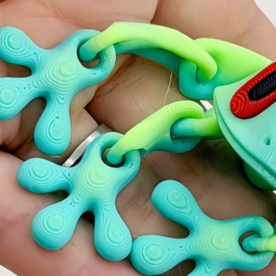 3D-gedruckter Frosch-Kühlschrankmagnet, bewegliche Gelenke, Frosch-Fidget-Spielzeug, artikuliertes Tiermodell, Figur, Kühlschrank-Magnet-Frosch-Dekoration