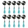 10 Pcs/Set Wax Seal Spoon Wax Sealing Melting Spoon Craft Supplies for Wax Seal Stamp Envelope Invitations Scrapbooking