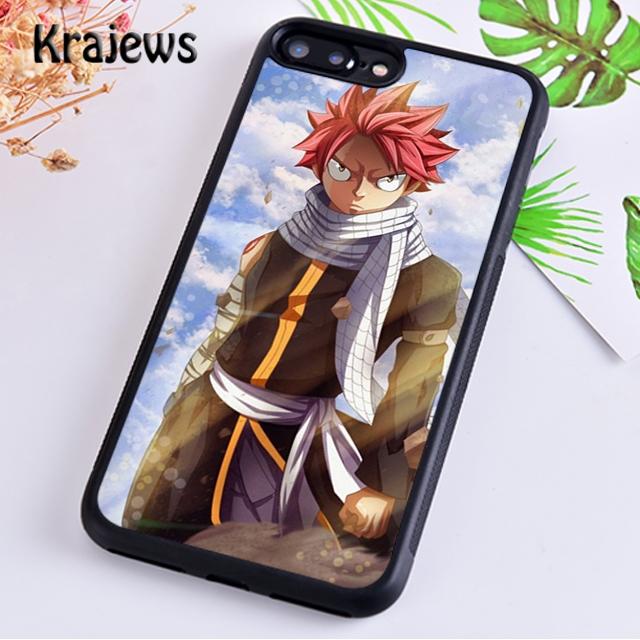 Kryt na telefon Anime Fairy Tail Natsu Dragneel pro iPhone 14 5s 6s 7 8 plus X XR XS 11 12 13 pro max Samsung S21 S22 ultra