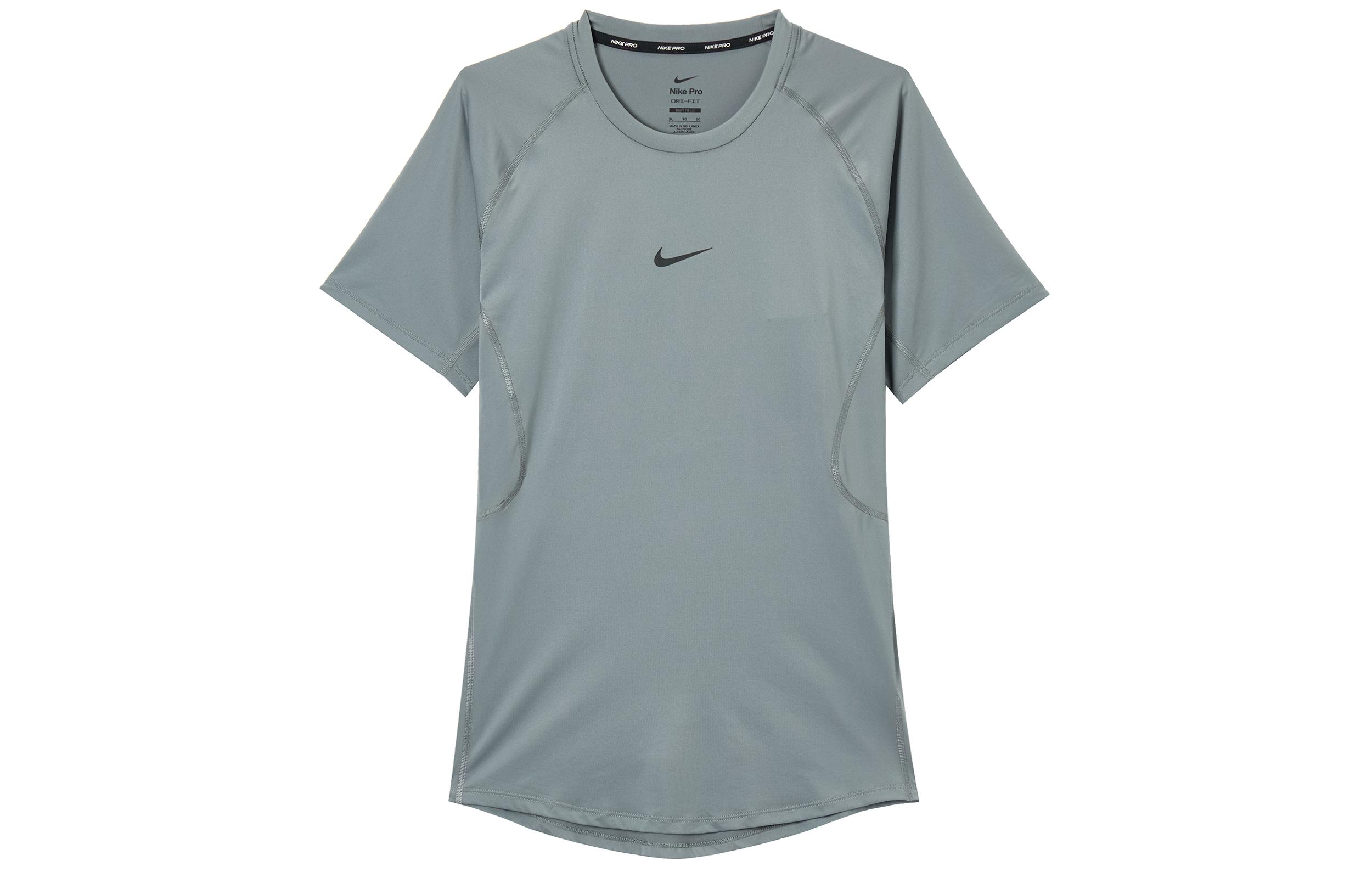 Nike ProDri Fit T Shirt Men s Smoke Gray/Black FB7933-084 M