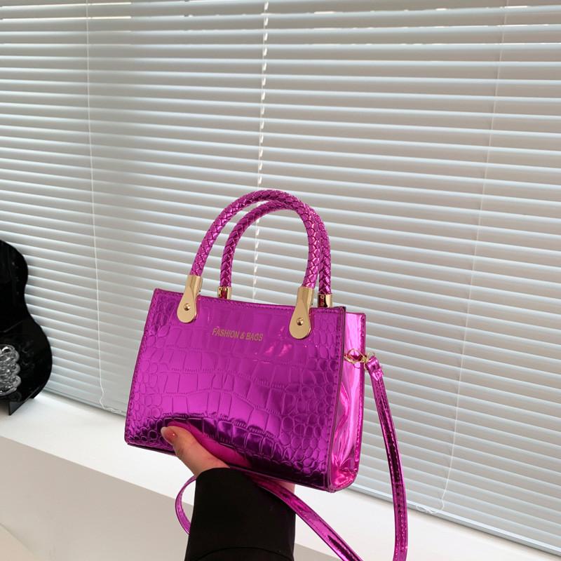 Chic And Trendy Small Square Handbag For Women Stylish Pu Leather Crossbody Bag