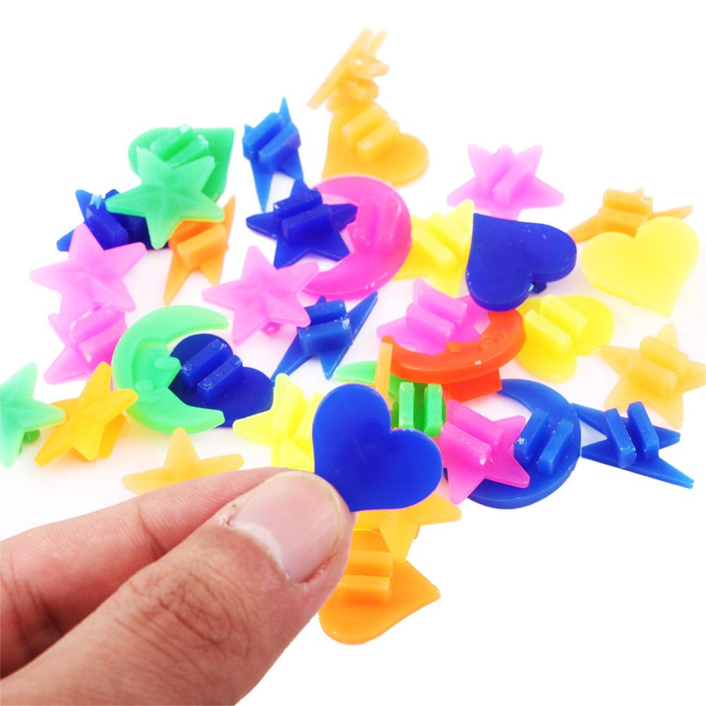 36PCS Bike Accessories Decoration Colorful Multi Color Bicycle Wheel Spoke Plastic Beads Clips