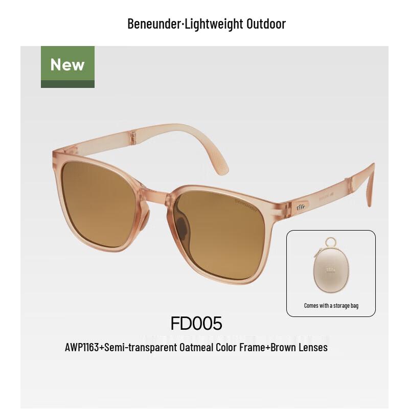 Beneunder Wellington Lightweight Folding Sunglasses