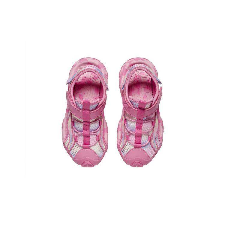 Li Ning Kids Sports Lifestyle Series Trendy Kids Sandals Kids sandals Pink YKKS016-12