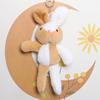 Creative New Cute Teddy Bear Rabbit Plush Toy Doll Pendant Car Student Schoolbag Hanging Ornament Doll