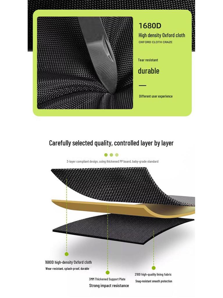 Folding Outdoor Car Trunk Organizer Box - Oxford Cloth