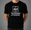 Överraskningsmomentet T-shirt Rolig Periodiska Systemet Labor Topp Ny Herrpresent T-shirt 1