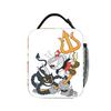 Cartoon Cuphead und Mugman Spiel Thermisch Isolierte Lunchtasche für Picknick Tragbarer Lebensmittelbeutel Behälter Thermokühlbox Lunchboxen