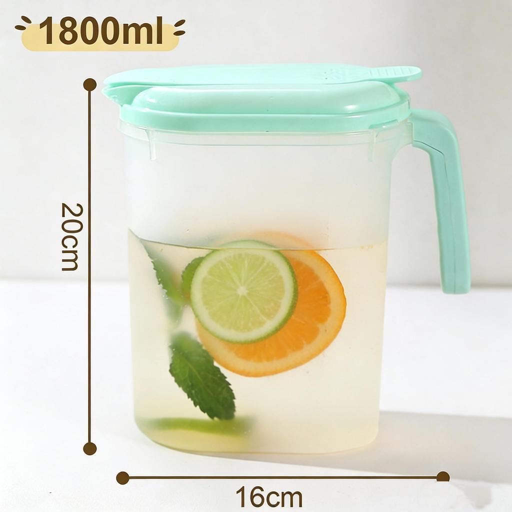 High-Temperature Resistant Large-Capacity Cold Water Pitcher with Lid Filter