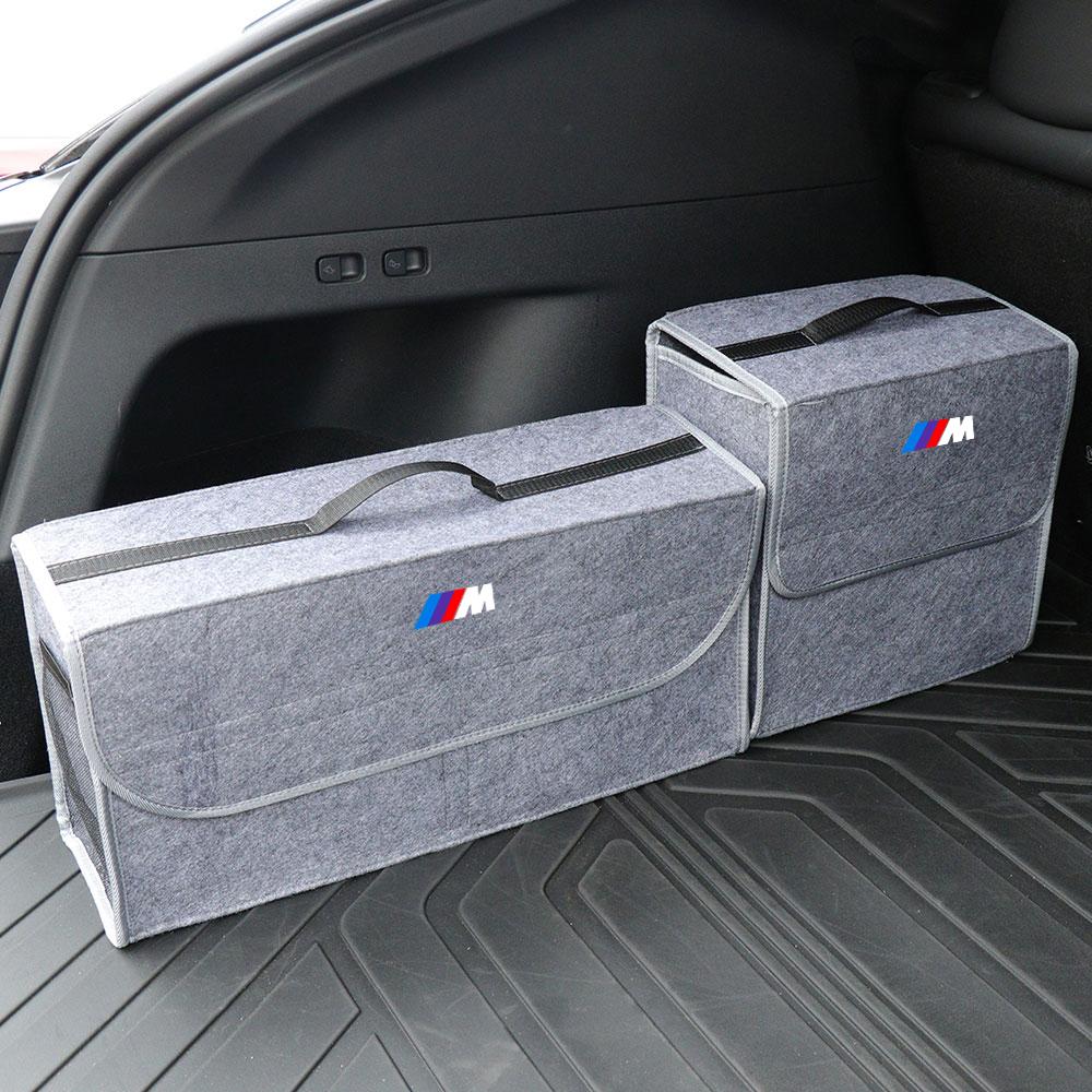 Car Trunk Large Capacity Sundries Storage Box Organizer Bag Tool Case For BMW M E34 E36 E60 E90 E46 E39 E70 F10 F20 F30 X5 X6 X1 M3 M5 M6 E71 F01 F02