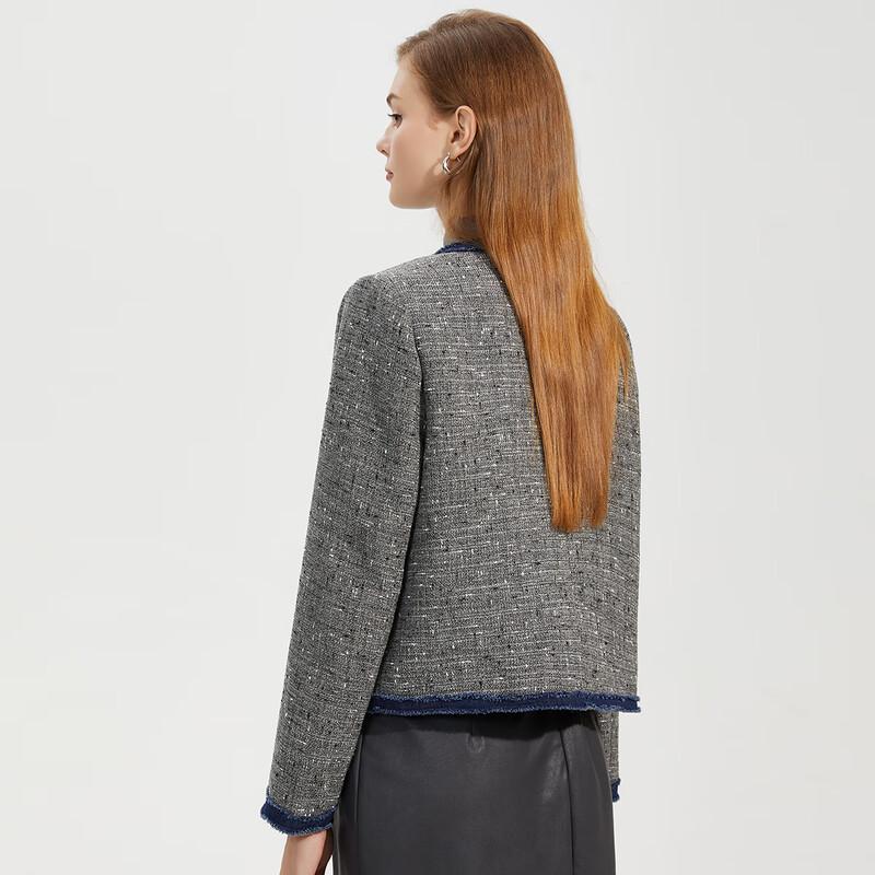 

Women s Long-Sleeve Slimming Short Jacket M