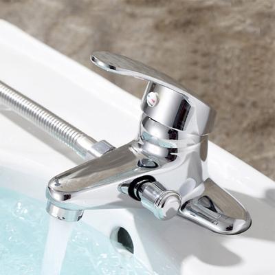 Bad Wasserhahn Wasser Mischbatterie Heiß- und Kaltwasserbecken Wasserhahn Einhand
