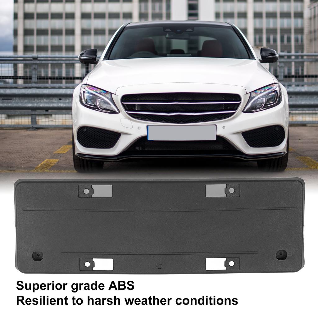 Front License Plate Holder Front License Plate Holder  Fit 2058804900 Replacement for  C‑Class W205 2015 to 2018