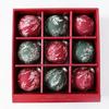 9Pcs Snowflake Painted Christmas Ball Ornaments Snowflake Christmas Ball  Home Party Decor