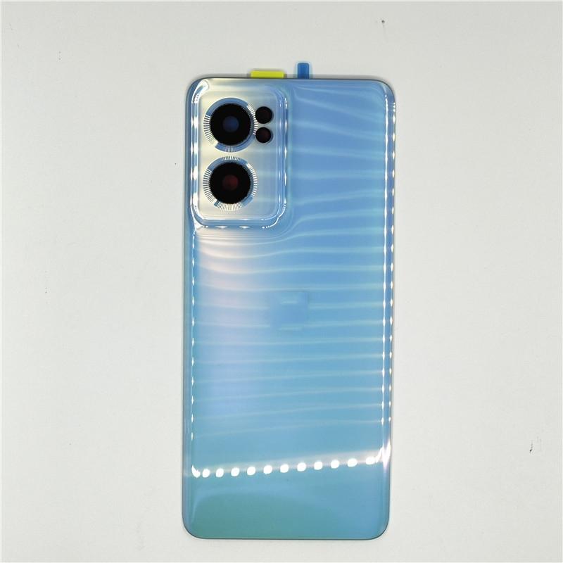 Battery Cover Rear Door Panel Housing Cover For OnePlus Nord CE 2 5G IV2201 Back Cover With Camera Lens Replacement Parts