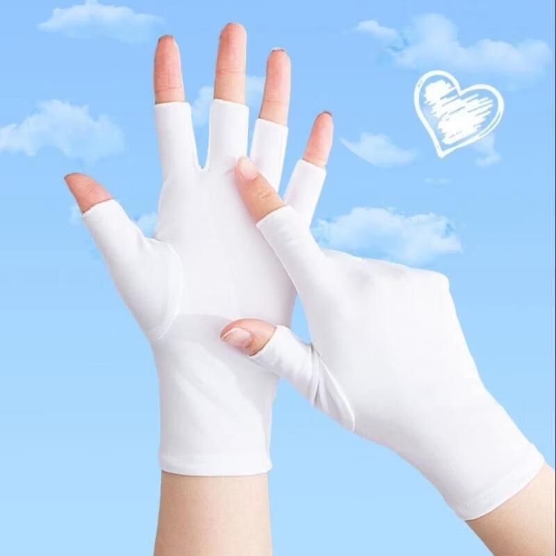 

Milin Summer Thin Half-Finger Motorcycle Gloves for Women Universal