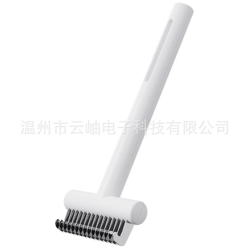 Pet Dematting Comb For Dogs And Cats Small Grooming Brush Removes Loose Fur Smooths Hair Portable Deshedding Tool For Home Use
