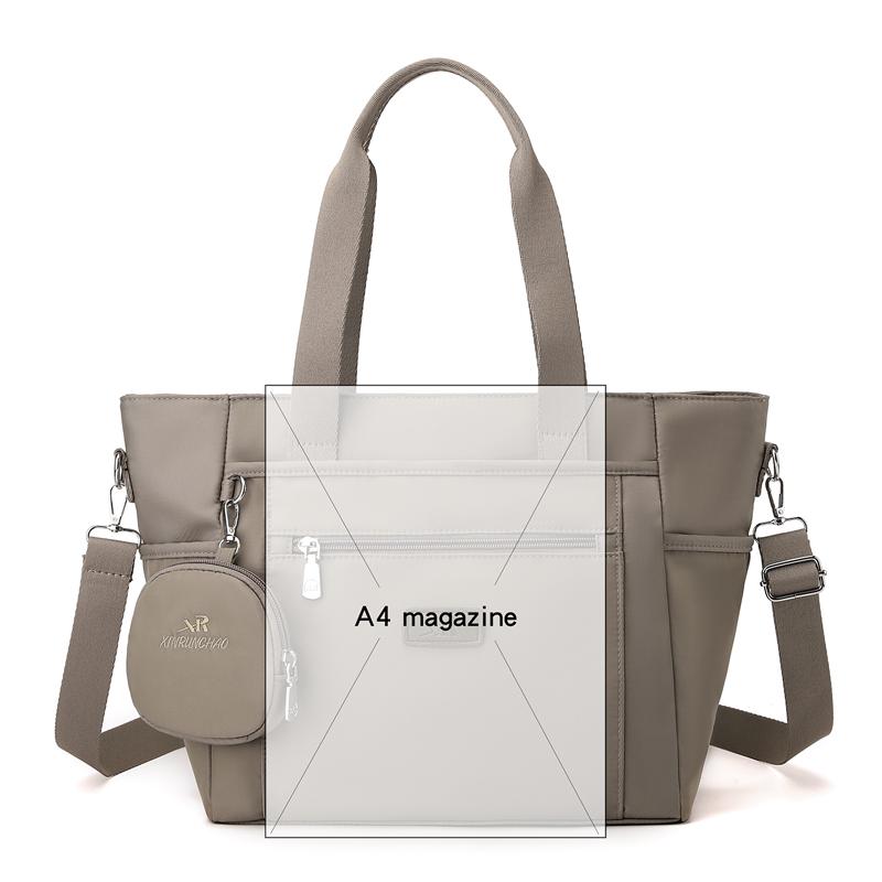 Large Capacity Nylon Bag Women's Tote Bag Shoulder Bag