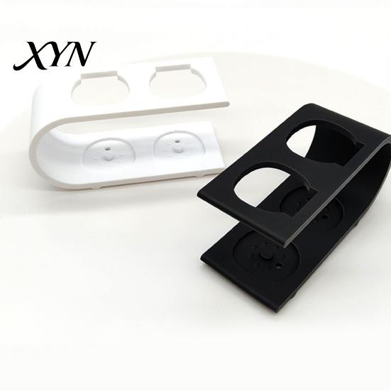 Compact Toothbrush Storage Holder 3D Printed Rack, Two-Position Holder, Draining Stable Hollow Stand for Dryness, Bathroom Organizer Rack
