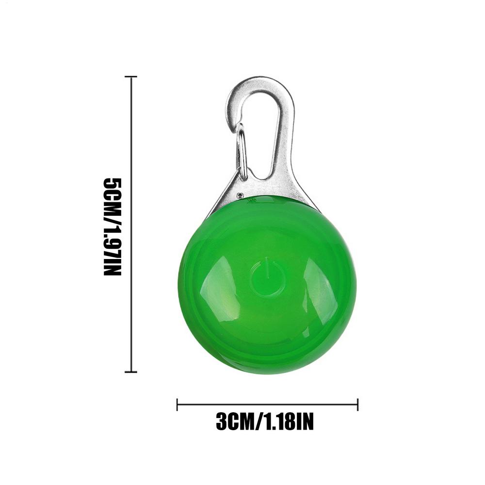 LED Dog Collar Light, Waterproof Night Safety Light for Small Medium Large Dogs, for Camping, Hiking & Night Walking