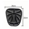 Universal Motorcycle Seat Cushion 3D Gel Breathable Shock Absorbing Comfort Pad for Summer Winter All Season Use