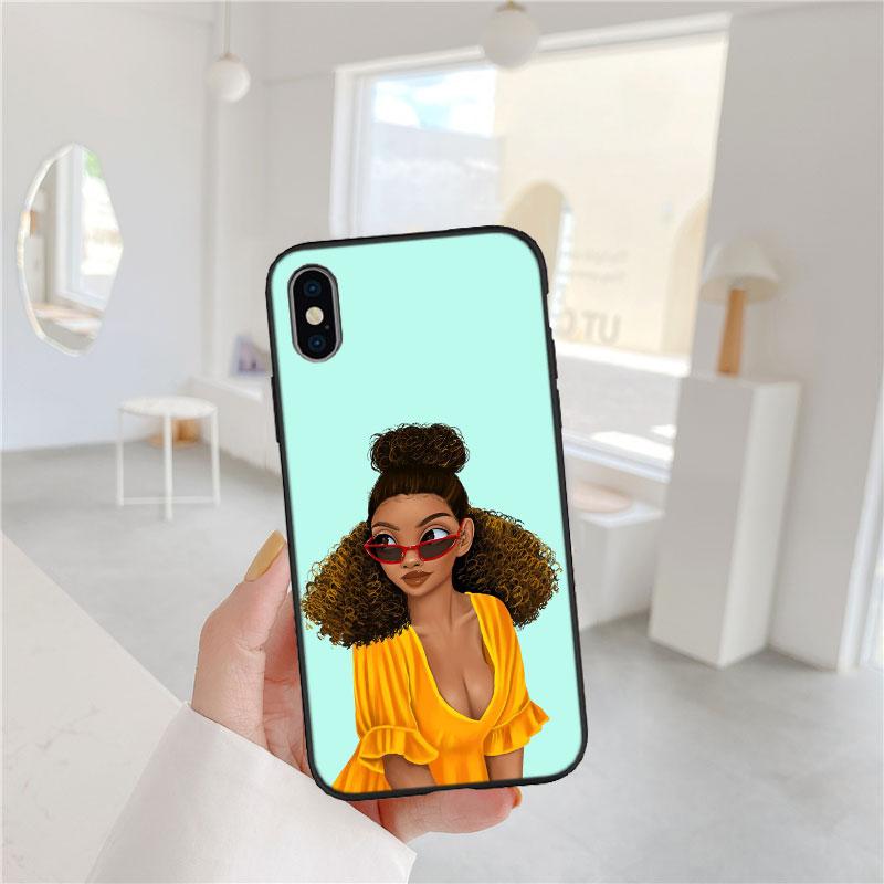 PP11 Black Girl Magic Phone Case for Samsung Galaxy A11 A12 A13 A15 A52S A53 A55 A56 A70 A71 A72 A73 F06 F16 F56 S10 Plus S10e