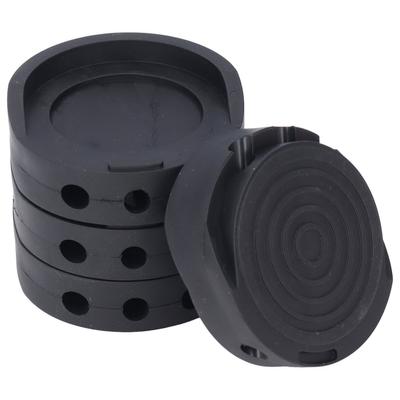 4PCS Washing Machine Foot Mat Rubber Anti Vibration Non Slip Pads for Home Furniture Leg