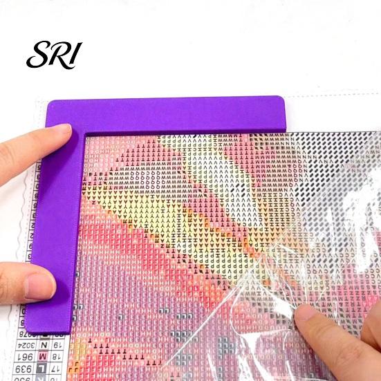 Three-piece Diamond Art Ruler 3Pcs/Set Rulers Crafting Alignment Canvas Precision Tool Tools for Round And Square Diamonds Accurate Placement Beginner