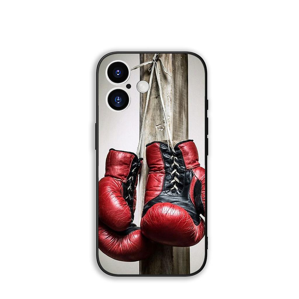 Coque Cover for Apple iPhone 16 11 13 14 15 Pro Max 7 6 8 Plus SE2 SE3 + 16E SE 2022 Case Strong Kick Boxing Gloves Kickboxing