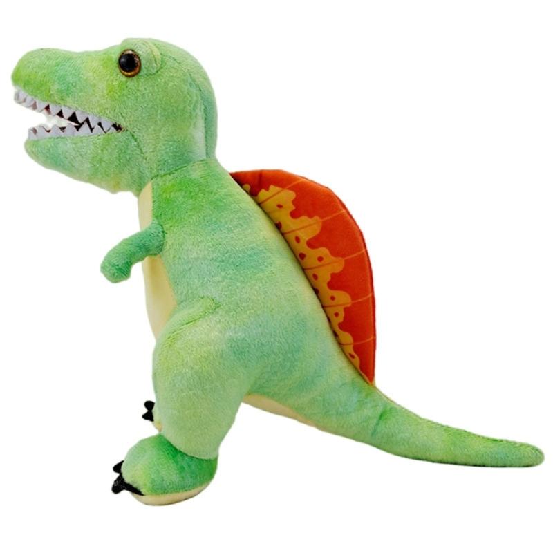 Soft Plush Dinosaur Puppet Doll Toy For Children Educational Role Playing Dinosaur Stuffed Animals Toy for Storytelling