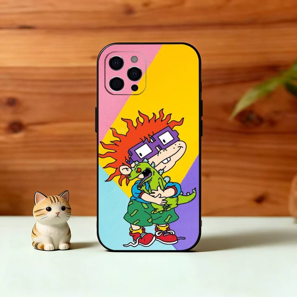 Rugrat C-Chuckie A-Angelica Phone Case Silicone Soft For IPhone 17 16 15 14 13 12 11 X XR Plus Pro Max Plus