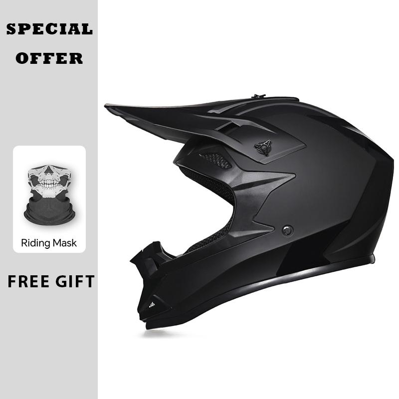 Motorcycle Downhill Helmet Motorbike Classic Bicycle MTB Racing Helmet Motocross Full Face Off-road Mountain Dirt Bike Helmet