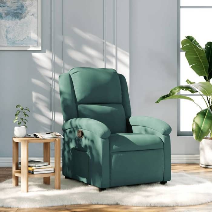 VidaXL Fauteuil Inclinable, Chaise de Relaxation avec Dossier et Repose-Pied, Siège Inclinable, Fauteuil TV de Salon, 371799